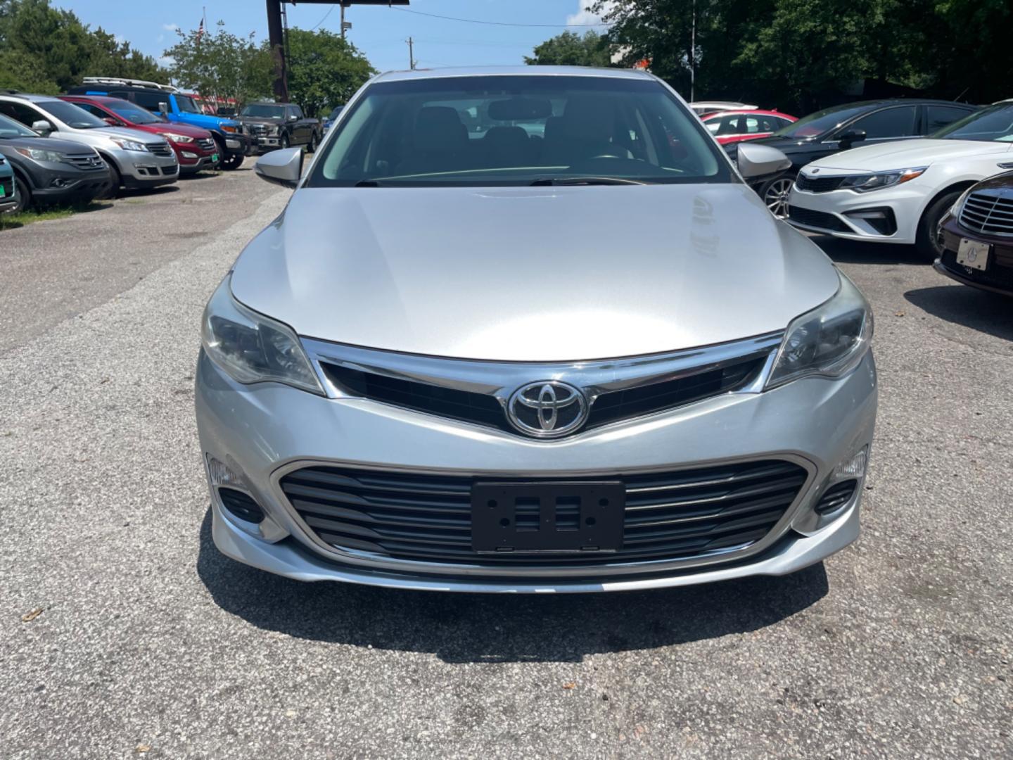 2014 GRAY TOYOTA AVALON XLE (4T1BK1EB4EU) with an 3.5L engine, Automatic transmission, located at 5103 Dorchester Rd., Charleston, SC, 29418-5607, (843) 767-1122, 36.245171, -115.228050 - Local Trade-in with Leather, Sunroof, Navigation, Backup Camera, CD/AUX/Bluetooth, Dual Climate Control, Power Everything (windows, locks, seats, mirrors), Heated Seats, Push Button Start, Keyless Entry (2 key fobs), Alloy Wheels. Clean CarFax (no accidents reported!) 99k miles Located at New Life - Photo#1